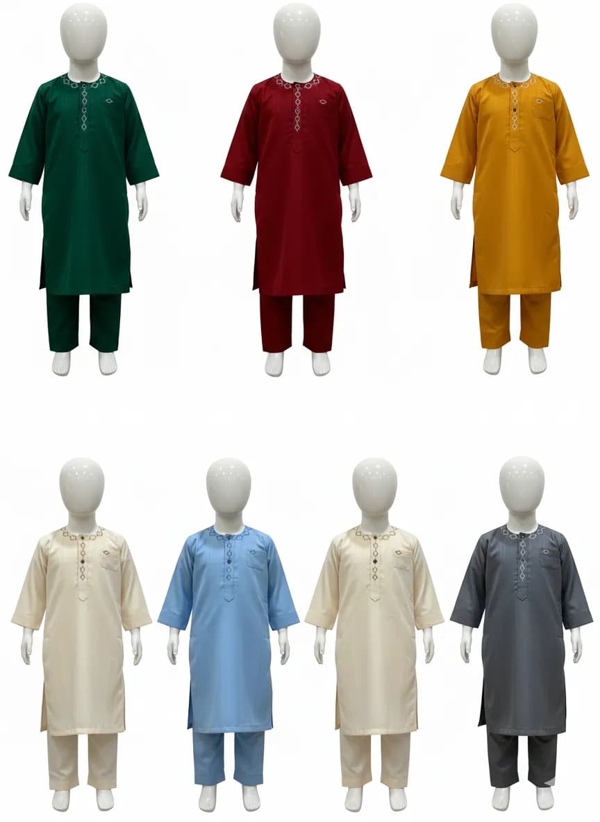 Le produit Boubou Qamis enfants