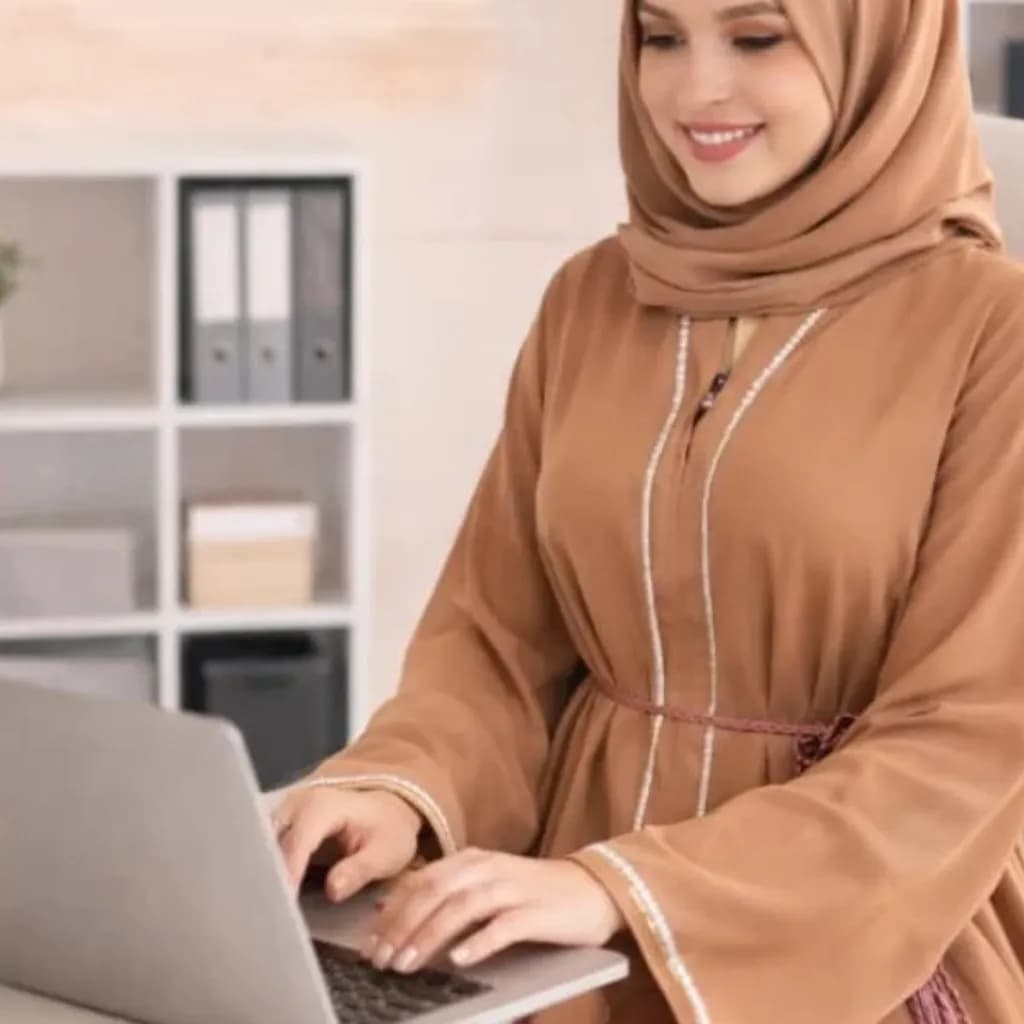 Le produit Abaya Volante