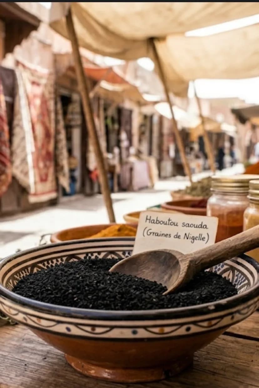 Le produit Habatou Saouda (Graines de Nigel)