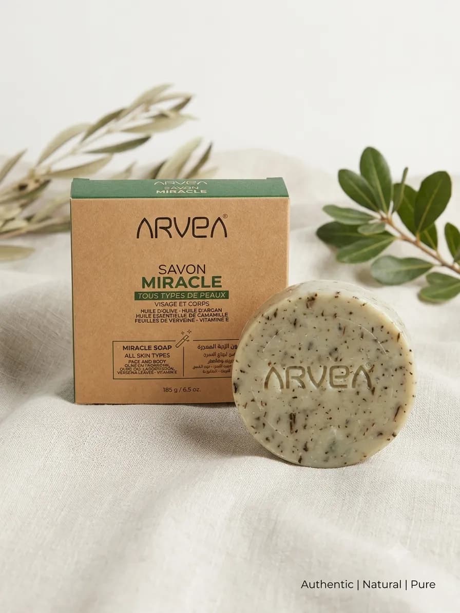 Le produit Savon Miracle ARVEA Nature (185 g)