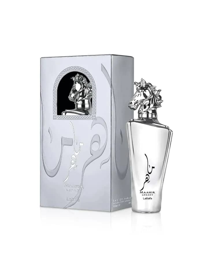 Le produit MAAHIR Legacy Lattafa – Eau de Parfum Homme 100 ml