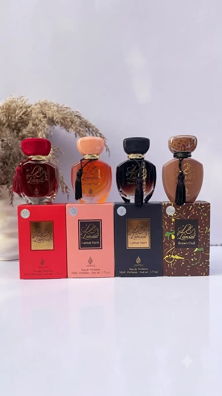 Le produit Lamsat Harir Brown/Oud – Parfum Oriental Boisé & Oud 50 ml