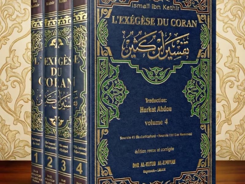 Le produit TAFSIR(exégèse du Coran)IBN KATHIR COMPLET EN 04 VOLUMES